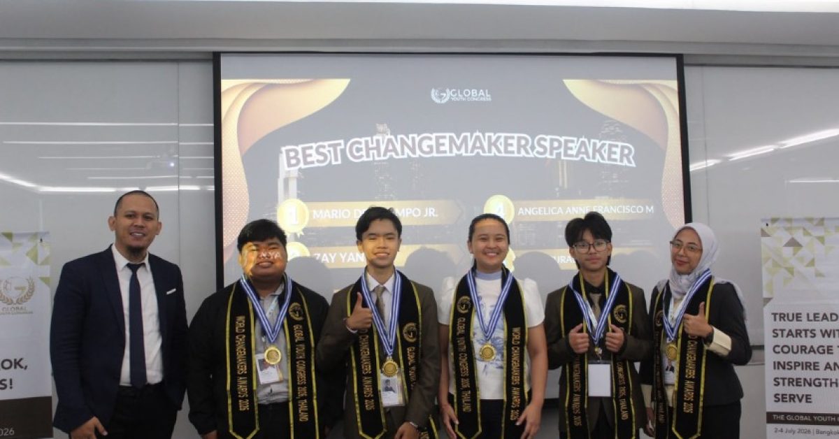 Delegasi UBSI Masuk Top 5 Best Speaker di Global Youth Congress 2026 Thailand