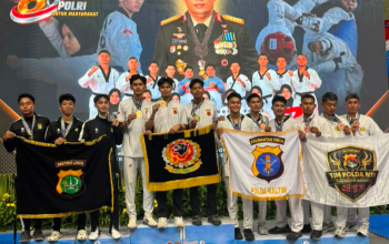 Anggota Satlantas Polres Tasikmalaya Raih Emas di Kapolri Cup, Polda Jabar Jadi Juara Umum