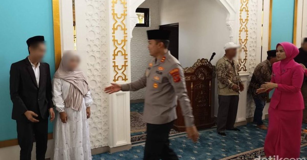 Polres Tasikmalaya Kota Fasilitasi Pernikahan Tahanan di Tengah Proses Hukum