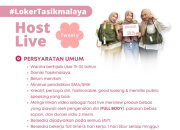 host live tweelyforbag