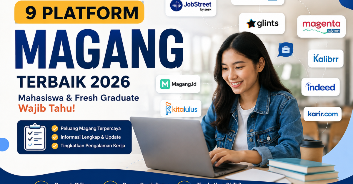 Platform Magang Terbaik 2026, Ini 7 Website Resmi untuk Mahasiswa dan Fresh Graduate