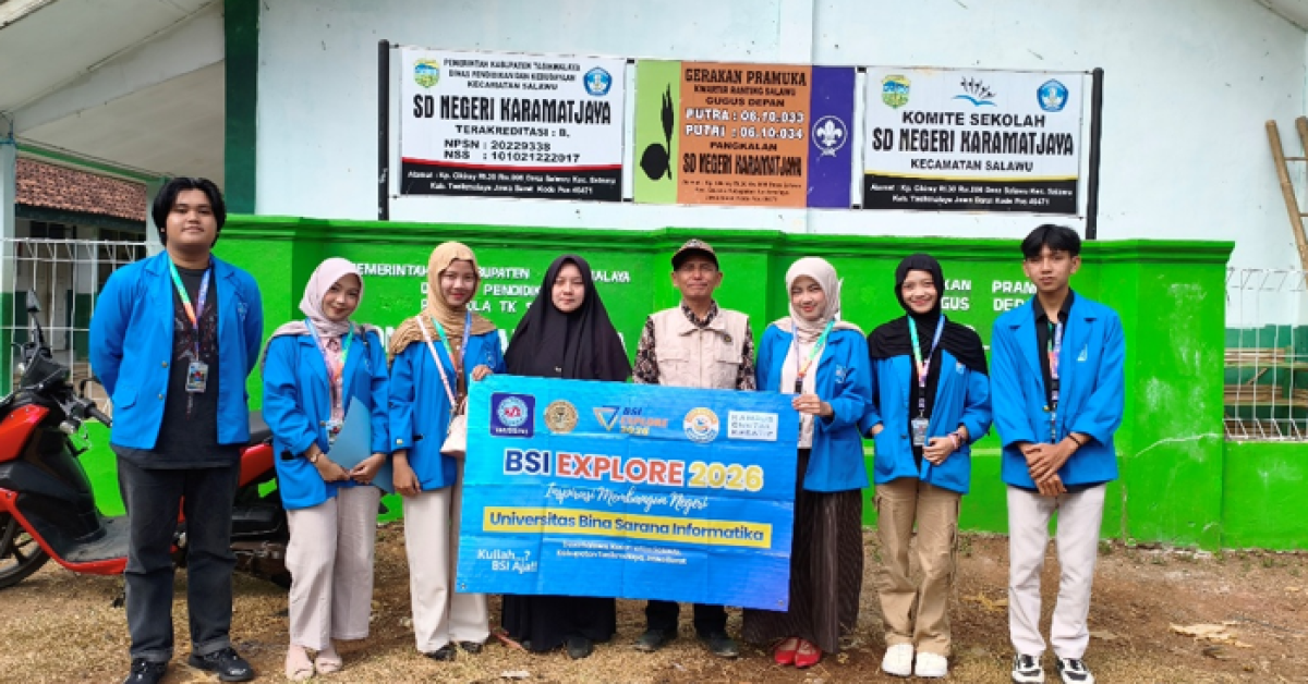 BSI Explore 2026 Jalin Kolaborasi dengan SDN Karamatjaya melalui Kunjungan dan Diskusi Program Pembelajaran