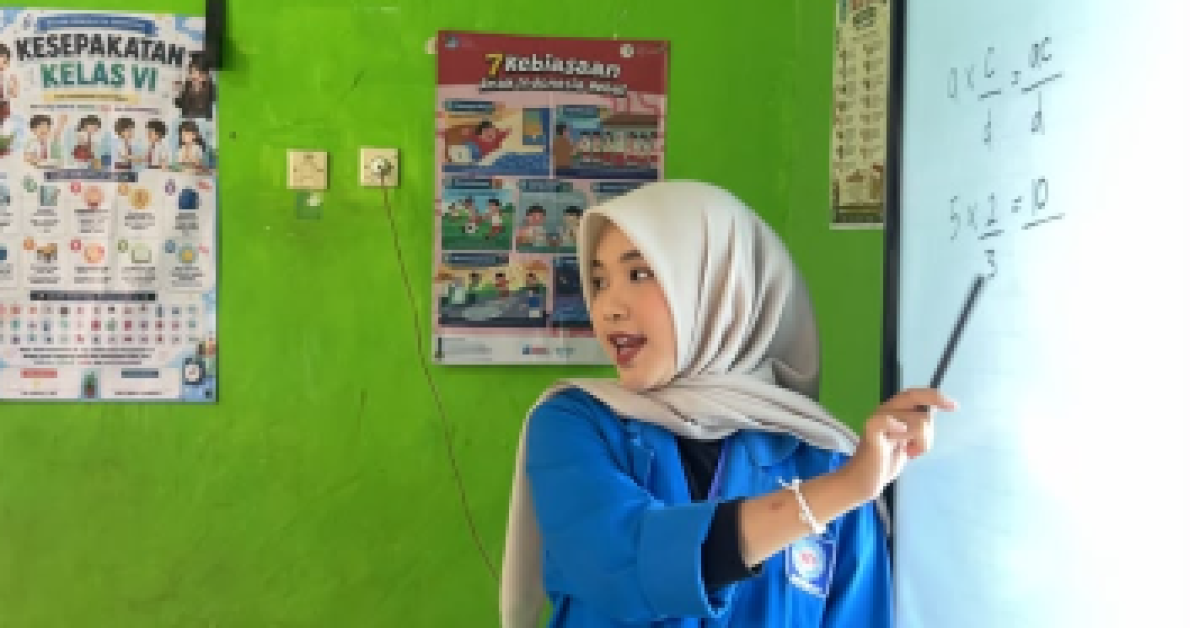 Semangat Belajar Matematika Siswa SDN 3 Cisayong Bersama Tim BSI Explore