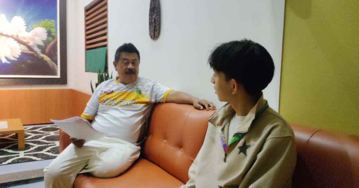 Koordinasi Rencana Malam Puncak Bersama Kepala Desa Salawu