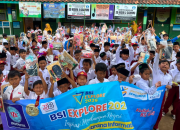 Perpisahan Penuh Haru, Tim BSI Explore Tinggalkan Kesan di SDN 3 Cisayong