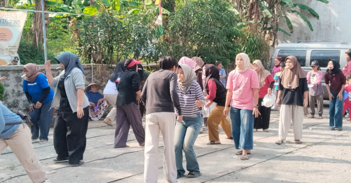 Tim BSI Explore Ikut Meriahkan Lomba Agustusan di Kampung Palasari