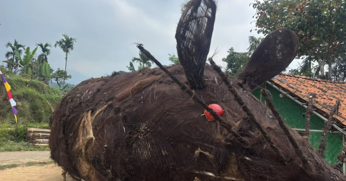 Tim BSI Explore Ikut Melihat Progres Pembuatan Jampana di Kampung Pasirkadu