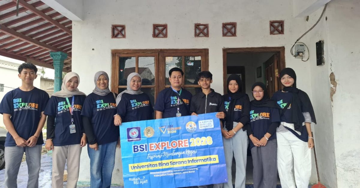Penjemputan Tim BSI Explore, Momen Haru di Penghujung Pengabdian di Desa Santanamekar