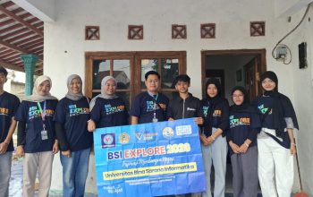 Penjemputan Tim BSI Explore, Momen Haru di Penghujung Pengabdian di Desa Santanamekar