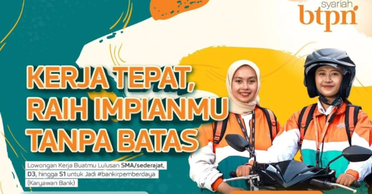 Walk In Interview BTPN Syariah Tasikmalaya Dibuka, Simak Jadwal, Kualifikasi, dan Benefitnya