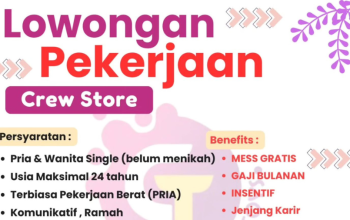 lowongan kerja gandoang toys, crew store