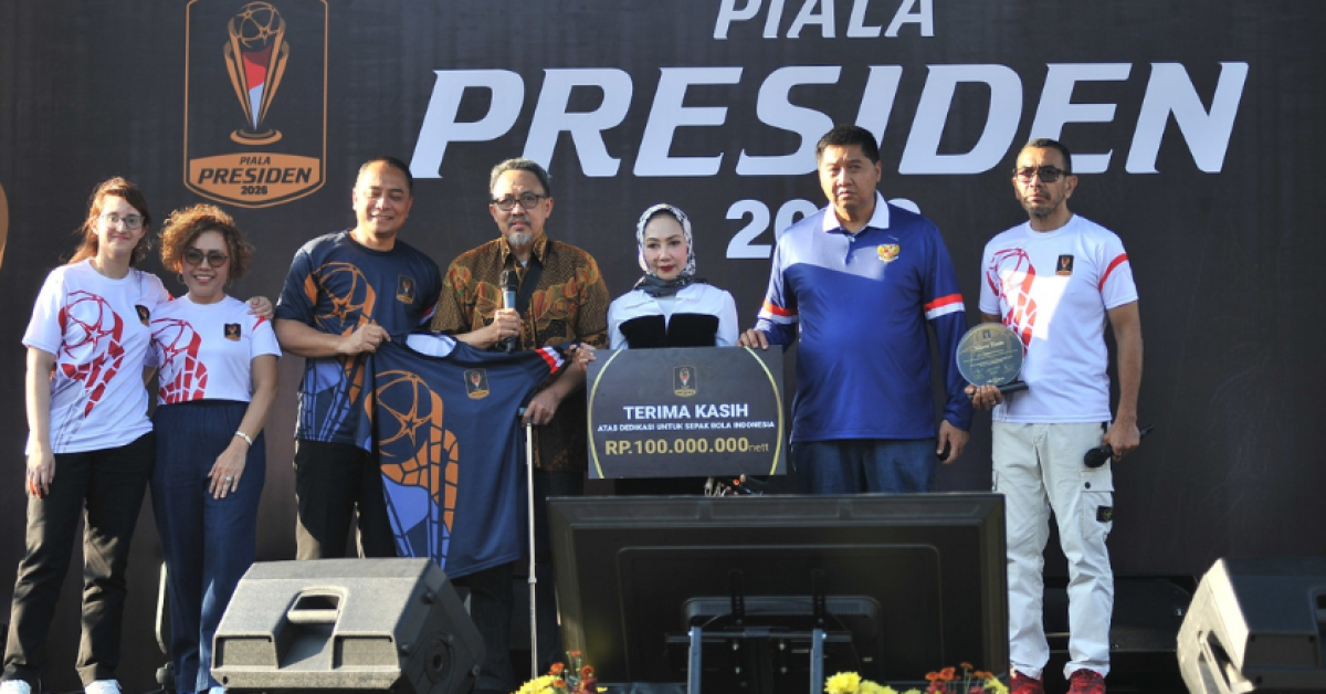 Hadiah Juara Piala Presiden 2026 Naik Jadi Rp8 Miliar, Semifinal dan Final Digelar di Bali