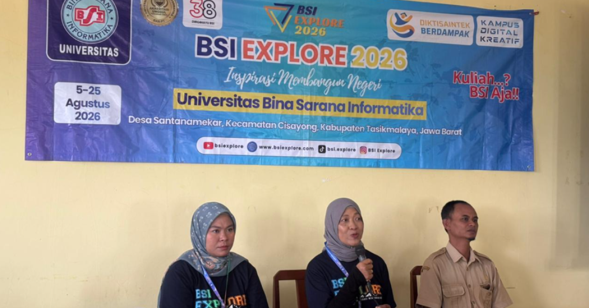 BSI Explore Tutup Program di Santanamekar, Serahkan Website Wisata dan Media Sosial kepada Pemerintah Desa
