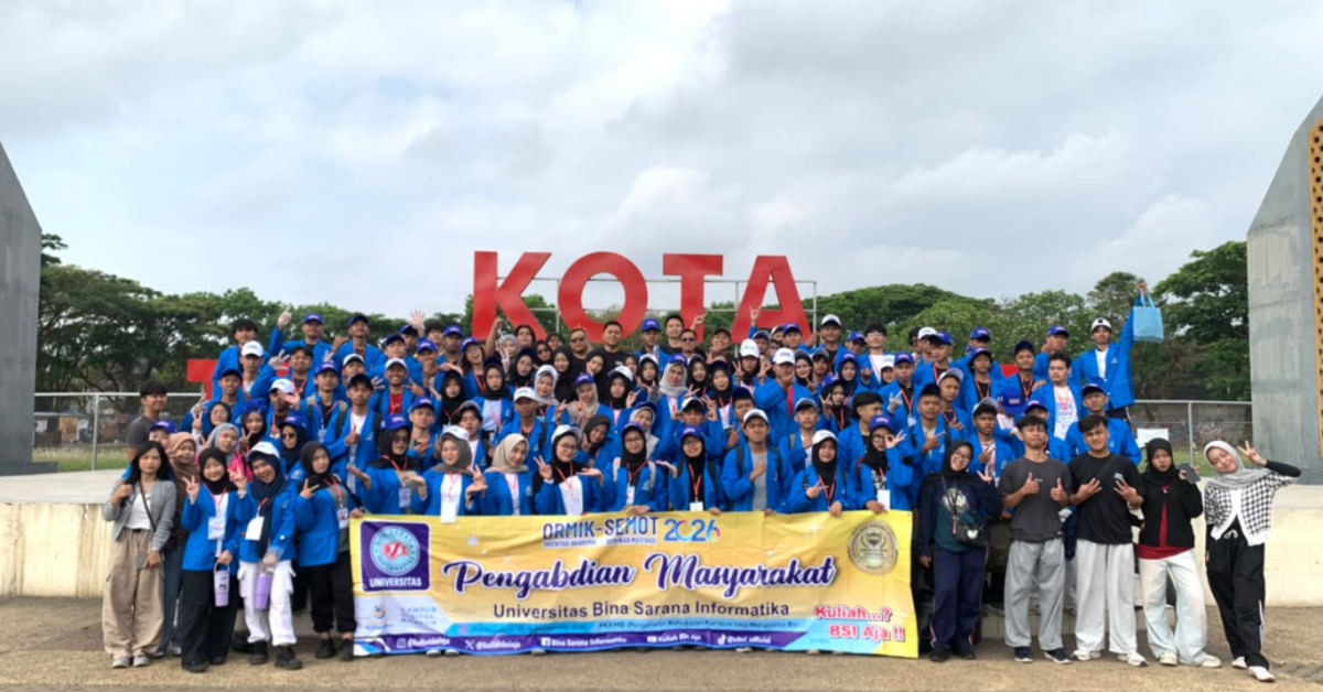 Hari Kedua ORMIK, Mahasiswa Baru UBSI Tasikmalaya Belajar Peduli Lingkungan Lewat Pengabdian Masyarakat