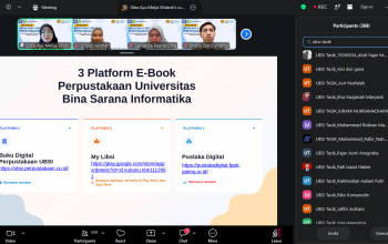 Tingkatkan Literasi Digital, Mahasiswa UBSI Tasikmalaya Dalami Pemanfaatan E-Resources untuk Kebutuhan Akademik