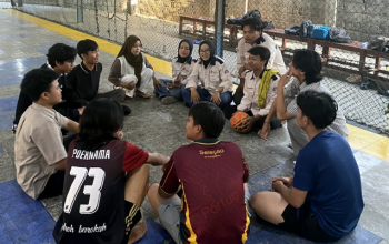 BEM Universitas BSI Tasikmalaya Gelar Pengarahan FESTMA melalui Kegiatan Futsal Bersama