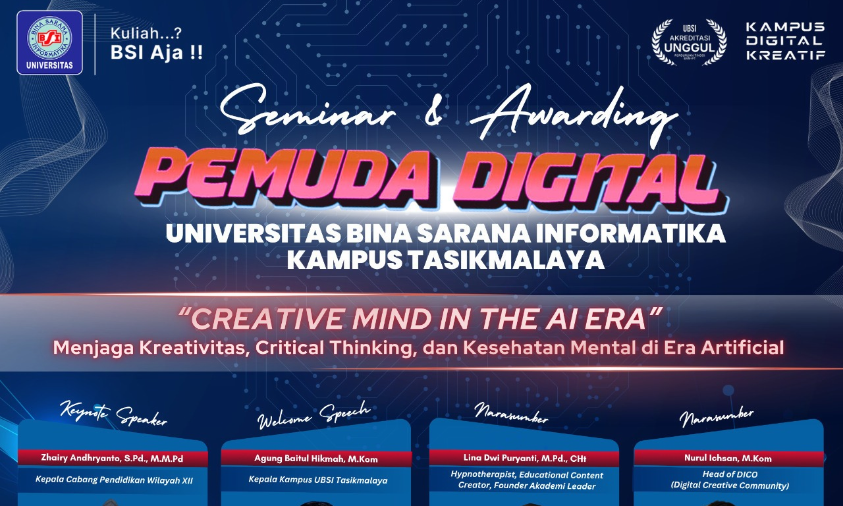 Seminar Pemuda Digital UBSI Tasikmalaya